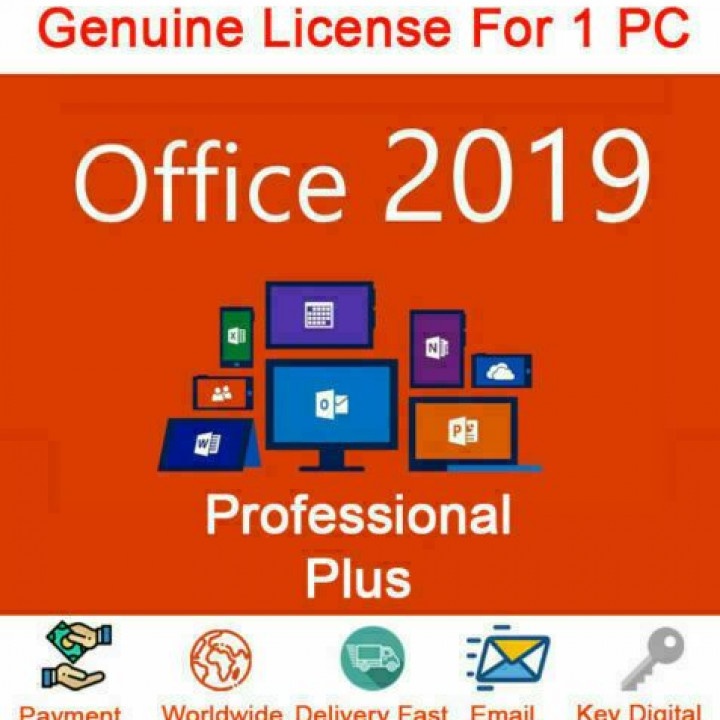 Microsoft office 2019 product key at 400.00 from City of Manila