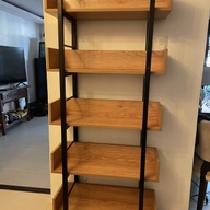 Steel Wood 5 Layer Display Shelf Rack Organizer