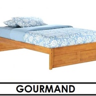 GOURMAND WOODEN BED DESIGN