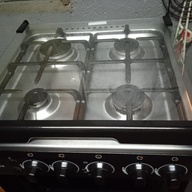 Midea Gas Range with 4 burner good for your starting baking business.