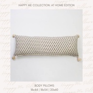 Long Bulky Body Pillows 18x44/18x54/20x60 by Happy Me PH