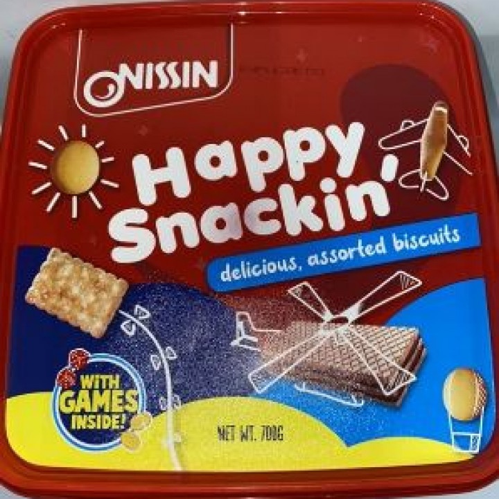 Nissin Happy Snackin Assorted Biscuits (700g) at 240.00 from Quezon