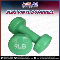 9 lb Vinyl Dumbbell Pair