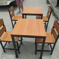 RESTO DINING TABLE SETS IN METAL FRAME