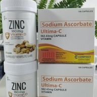 Ultima-C / ZINC Vitamin D with Prebiotic and Probiotic