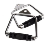 Single D Handle with Rubber Handgrips