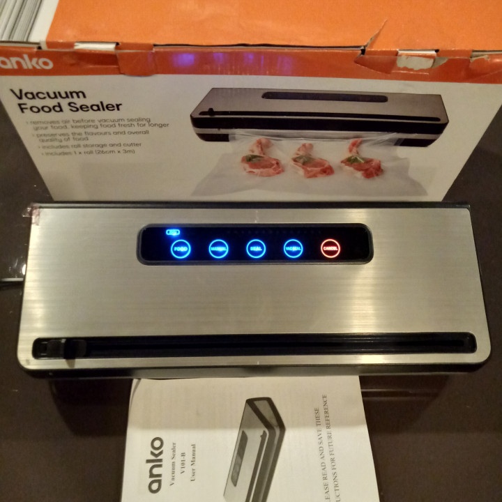 how to use anko vacuum sealer