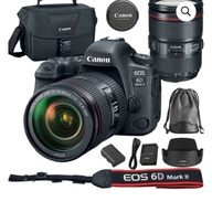 Ca-non E.o.s 6d Mark Ii Dslr Camera With Ef 24-105mm Usm Lens