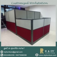Modular Office Partition w/ tables, Workstation, Office Furniture