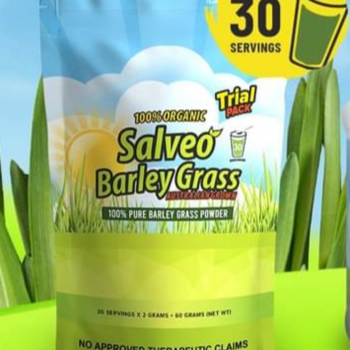 Salveo Barley Grass Trial Pack 60grams (100 Pure and Organic) at 975.00 from City of Caloocan