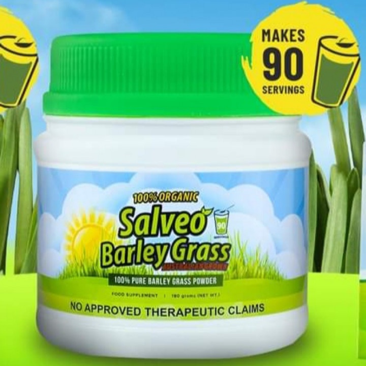 Salveo Barley Grass Jar 180 grams (100 Pure and Organic) at 2900.00