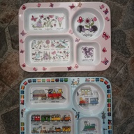 Kids Plate with dividers (Rectangular)