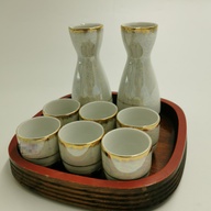 Japan Surplus Sake Set with Tray