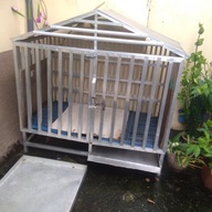 Dog Cage- Aluminum Cage