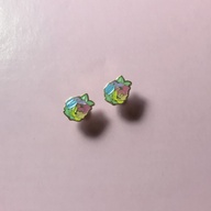 Hypoallergenic Flower Screwback Earrings