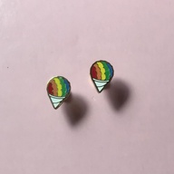 Hypoallergenic Icecream Screwback Earrings