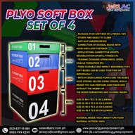 Jump Box | Plyo Soft Box | Foam Box for Home Exercise or Gym Equipment
