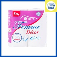 Femme Decor 3 Ply Thick 4 Rolls