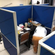 CUBICLE WORKSTATION FULL FABRIC OFFICE PARTITIONS