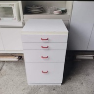 4 Drawers ( White color )