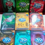 The 39 clues Books 9pcs and 3 clue cards