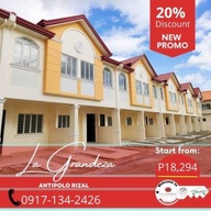 Pre-Selling Townhouse in Lower Antipolo 3BR/ 2Toilet and bath