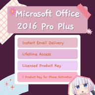 Microsoft Office 2016 Pro Plus Genuine Product Key