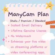 Manycam Studio/Premium/Standard Licensed Account