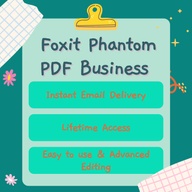 Foxit Phantom PDF Business for PDF Editing Lifetime Access