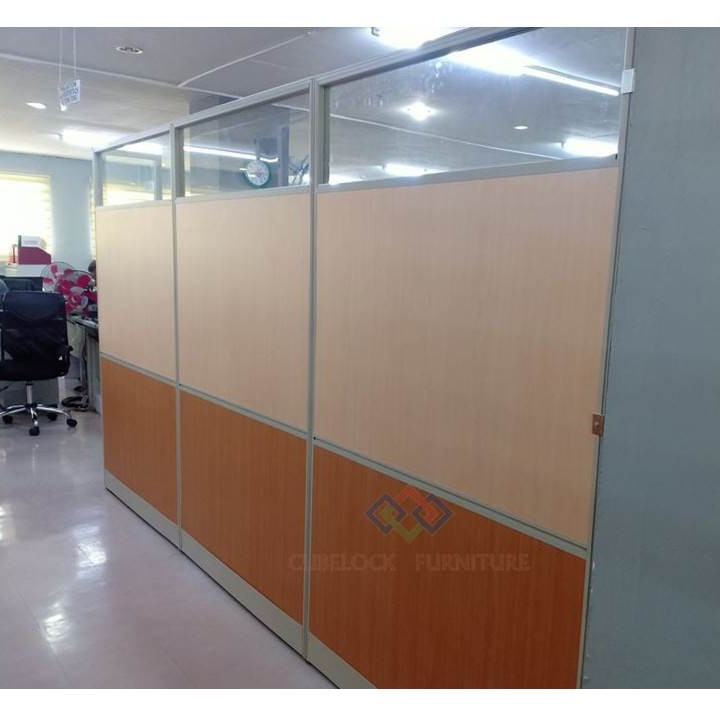 Modular Office Partition Laminated w/glass at 400.00 from City of Pasig ...