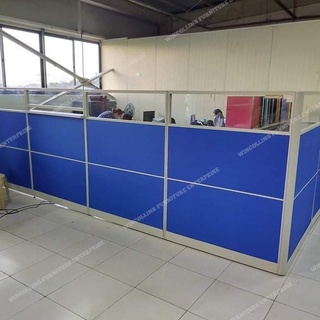 partition divider with glass custom made
