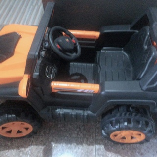 orange remote control car