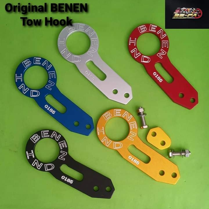 Original BENEN towhook for CARS & MOTORCYCLES (solid na solid) at 700.