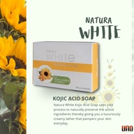Natura WHITE Kojic  Soap with SUNFLOWER & VITAMIN C  Whitening 135 grams