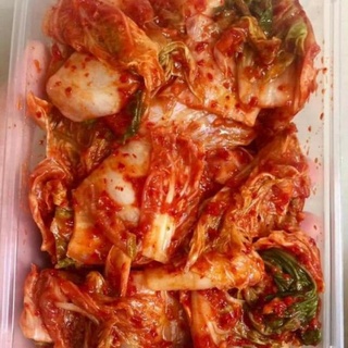 korean kimchi in tub 3
