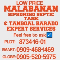 Malabanan Siphoning Sepitc tank Services