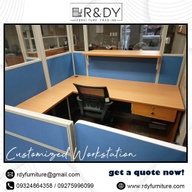 Modular Office Partition w/ tables, Workstation, Office Cubicle, Office Furniture