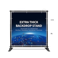 Backdrop Stand Heavy Duty Adjustable Backdrop Banner Stand 8ft X 8ft