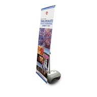 Outdoor Water Filled X Banner Stand