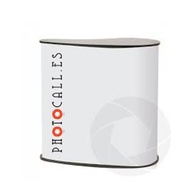 Counter Booth Ear Shaped Collapsible Type