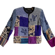 Preloved Alex Kim Quilted Sweater Jacket