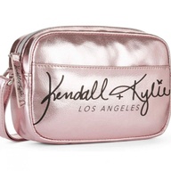 Kendall + Kylie Pink Mettalic crossbody bag