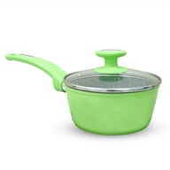 MASTERFLEX 16 cm NON-STICK INDUCTION SAUCEPAN w/ GLASS LID