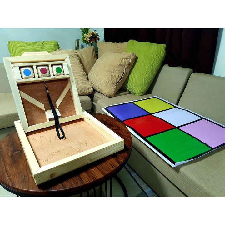 Color Game / Wooden Perya Color Game at 1.00 from City of Santa Rosa