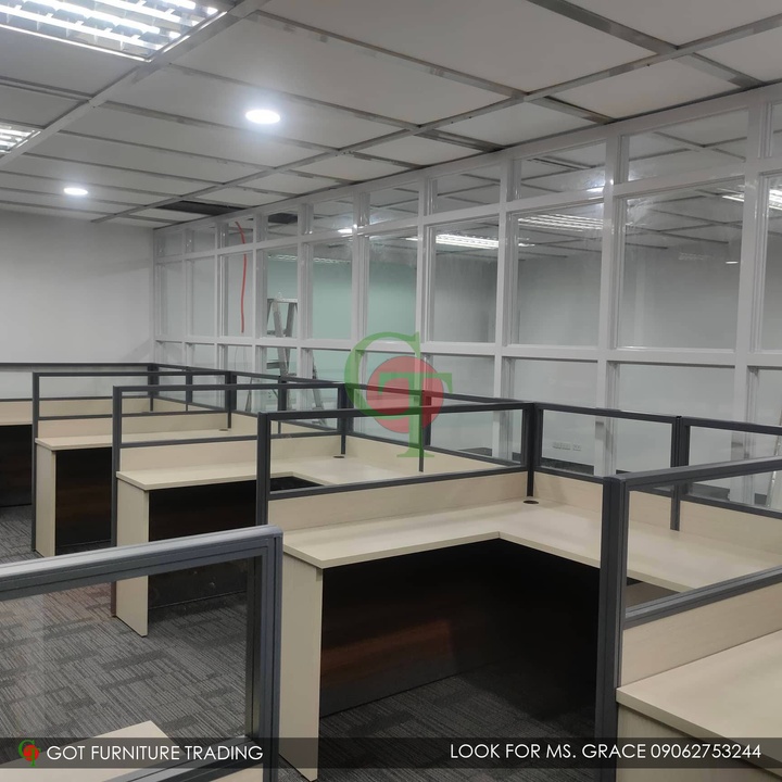 Modular Office Partition/ Workstation/ Cubicle Laminated with Glass at 100.00 from City of