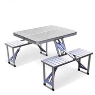 Foldable Picnic Table with Chairs