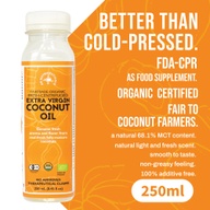 Fairtrade-Organic Fresh Centrifuge Virgin Coconut Oil