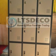 9 DOORS STEEL LOCKER OFFICE PARTITION AND FURNITURE