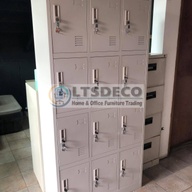 12 DOORS STEEL LOCKER OFFICE PARTITION AND FURNITURE