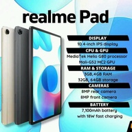 Realme Pad brandnew with box 😍 Orig ntc With simslot 10inches tablet